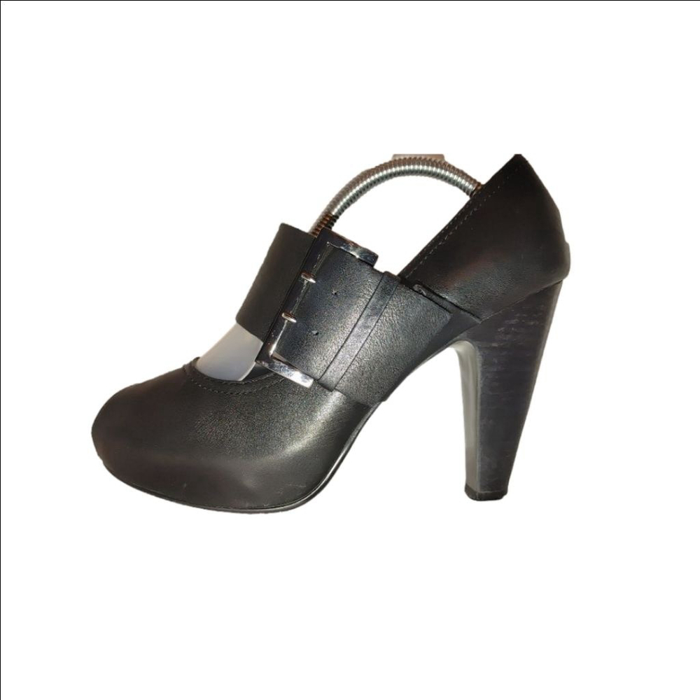 Ash Liason Mary Jane Leather Heels Size 38
